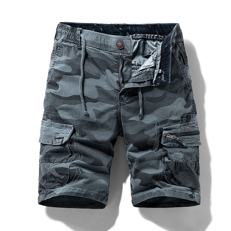 Ares Camo Cargo Shorts