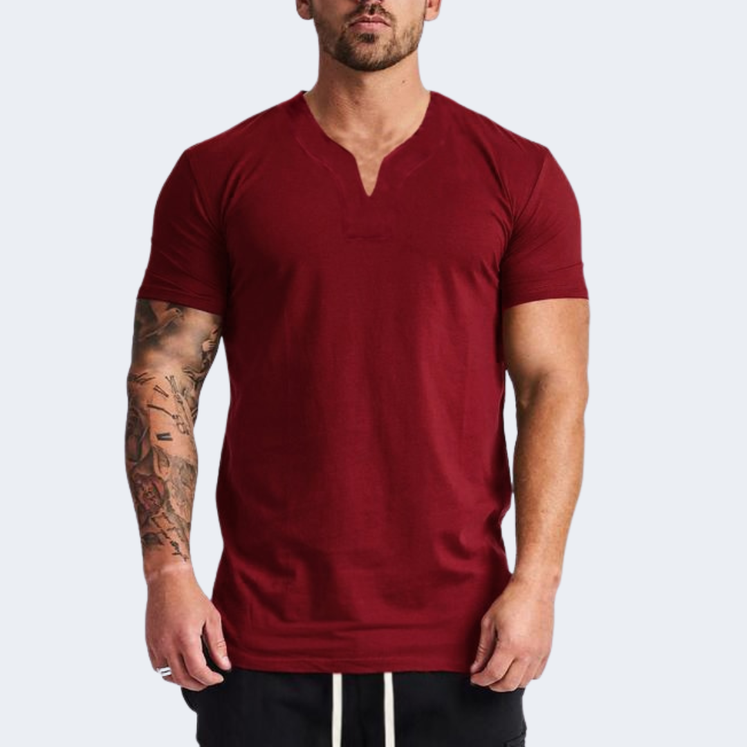 Trace V Notch Shirt