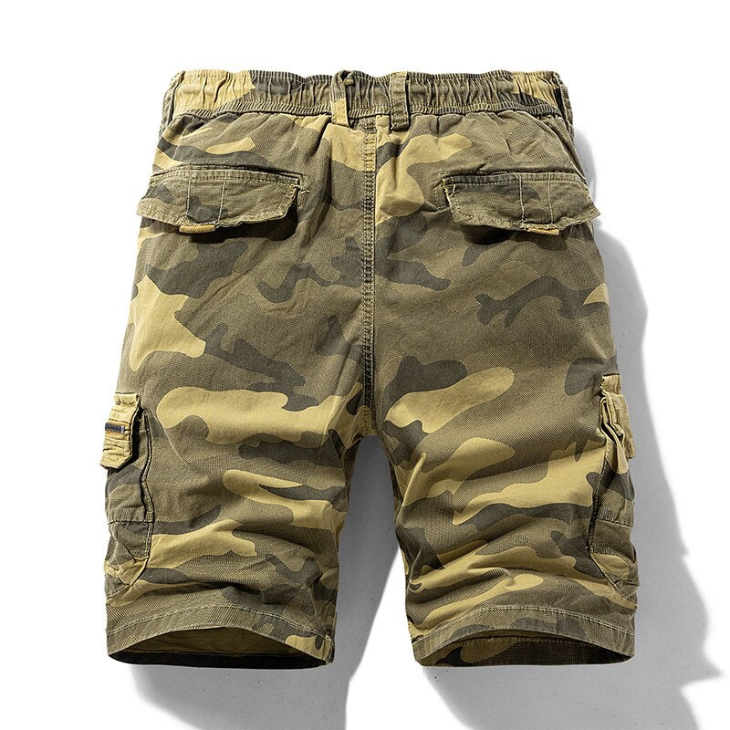 Ares Camo Cargo Shorts