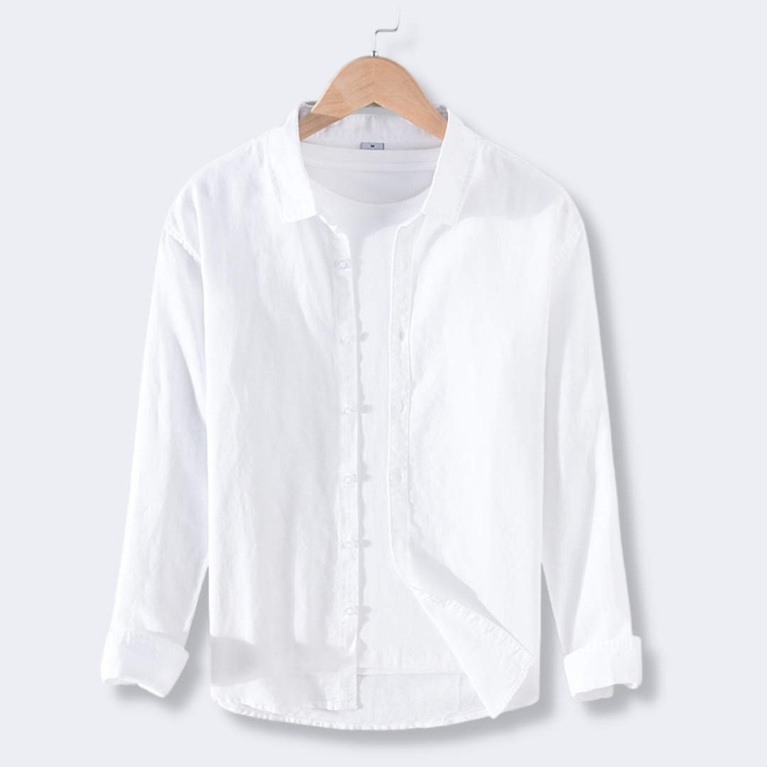Oasis Long Sleeve Linen Shirt