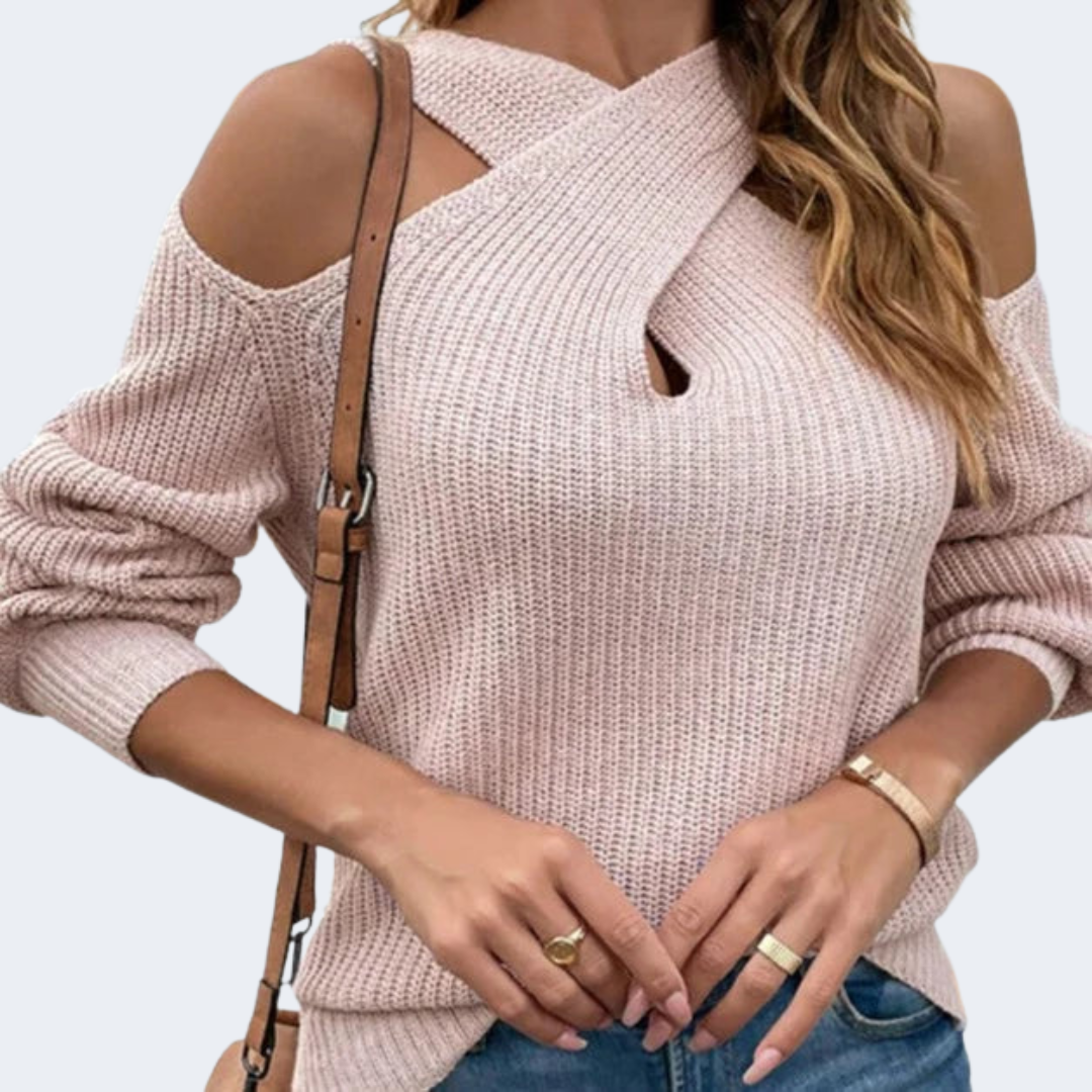 Grace Rib-Knit Sweater