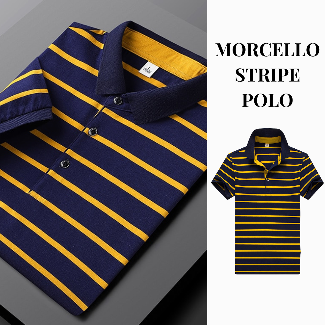 Marcello Stripe Polo